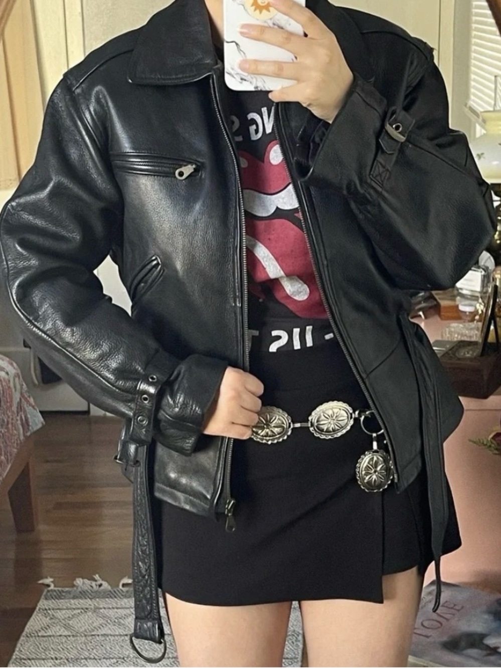 Women’s Colebrook and Co Black Leather Jacket